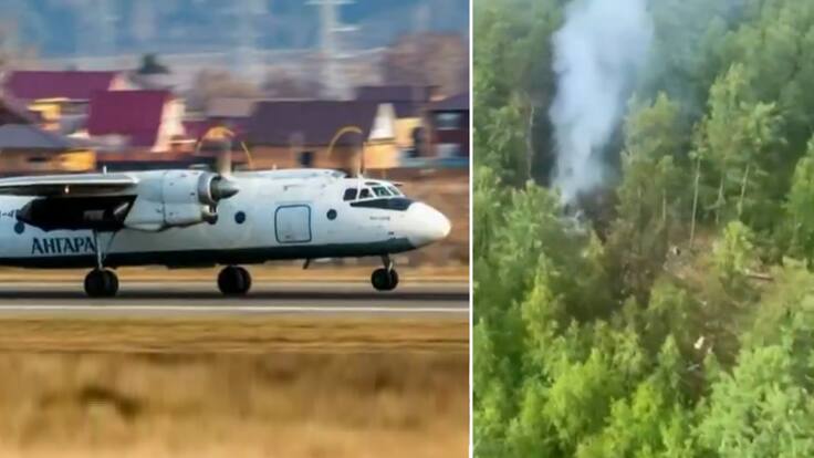 Cae avión de pasajeros cerca de Tynda, Rusia; deja 49 personas desaparecidas