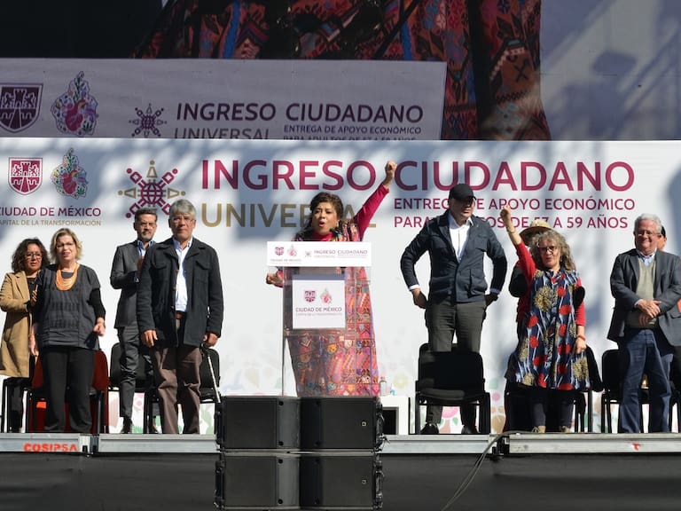 La jefa de gobierno de CDMX dio inicio a la entrega de beneficios para personas mayores de 57 años