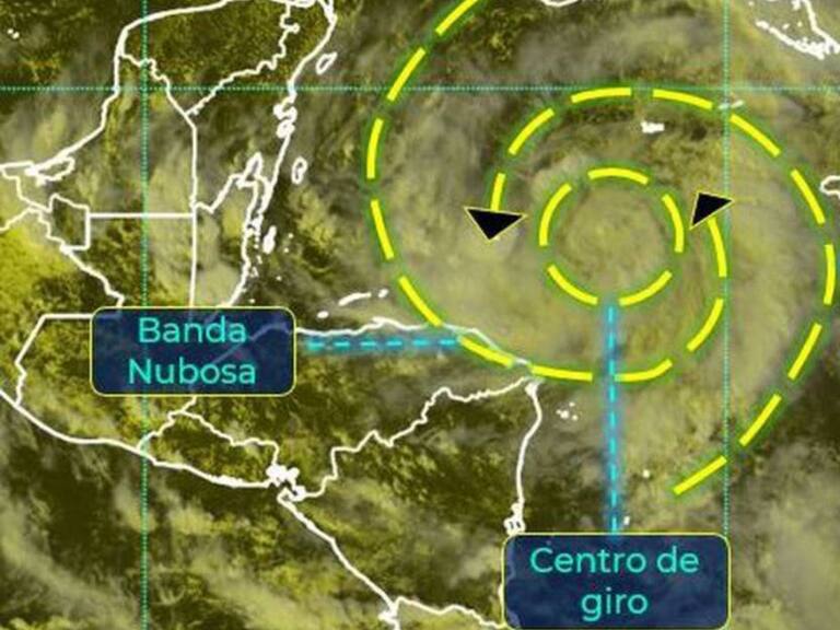 Se forma depresión tropical cerca de Quintana Roo