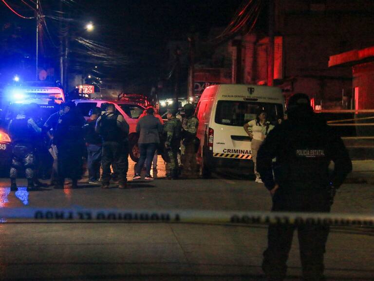 Cinco muertos y 7 heridos deja ataque armado en bar de la colonia Tamulté de las Barrancas, en Villahermosa, Tabasco. FOTO: LUIS LÓPEZ/CUARTOSCURO.COM