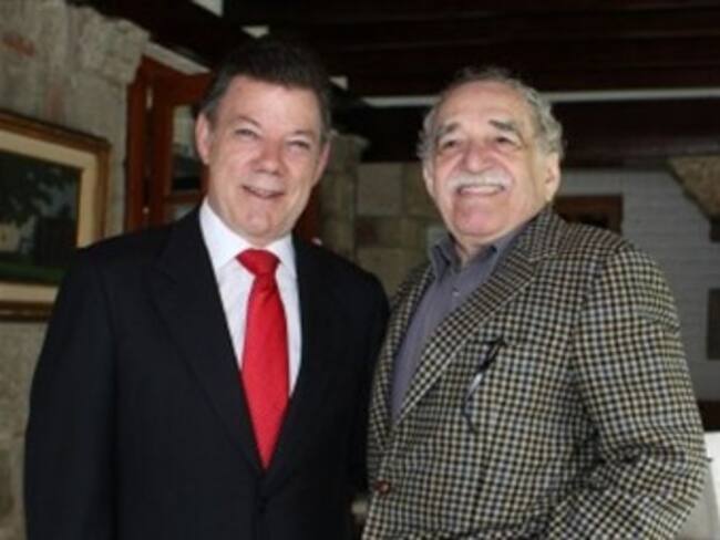 Promete Santos a García Márquez 'no claudicar' en busca de la paz