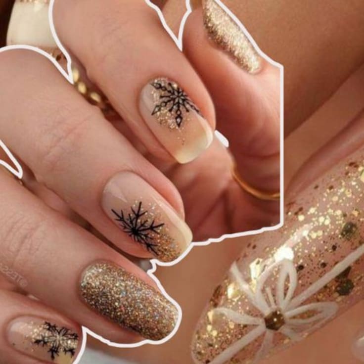 5 manicuras doradas que serán tendencia: uñas minimalistas ideales para el invierno