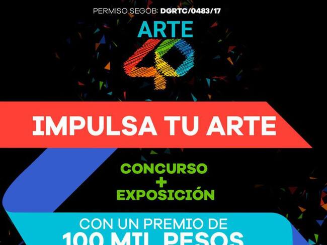 ¿Eres creativo y te gustaría exponer tu obra? ¡Participa en Arte 40!