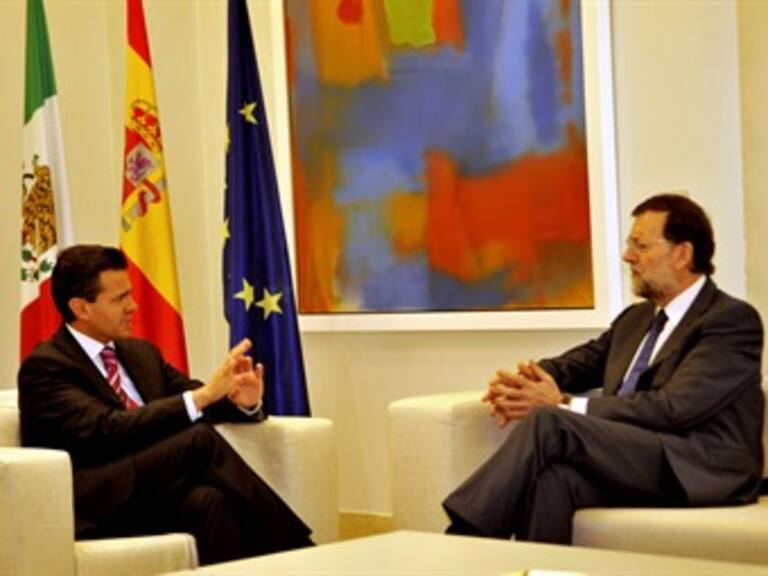 Peña Nieto manifiesta apoyo a Mariano Rajoy