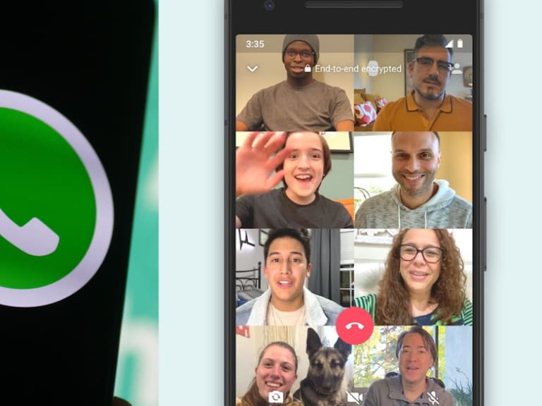 WhatsApp listo para videollamadas grupales de hasta 8 personas