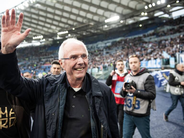 Eriksson dirigió a México de 2008 a 2009.