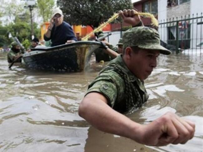 Lluvias dejan 7 muertos y más de 614 mil damnificados en México