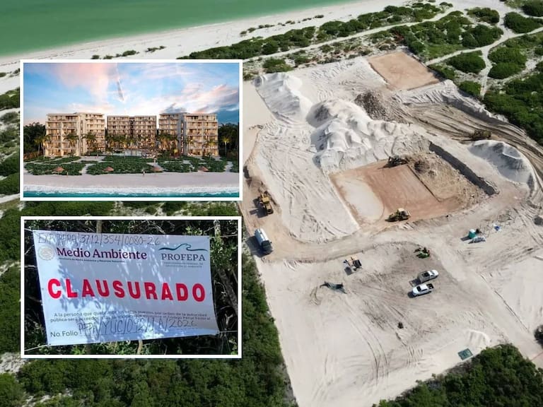 Profepa clausura el proyecto turístico “Las Dunas” en Yucatán por daños a especies protegidas