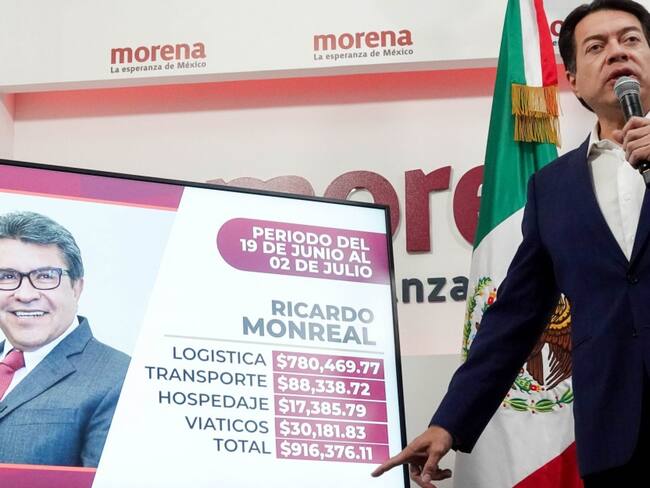 Morena revela los gastos que han realizado las cuatro “corcholatas”