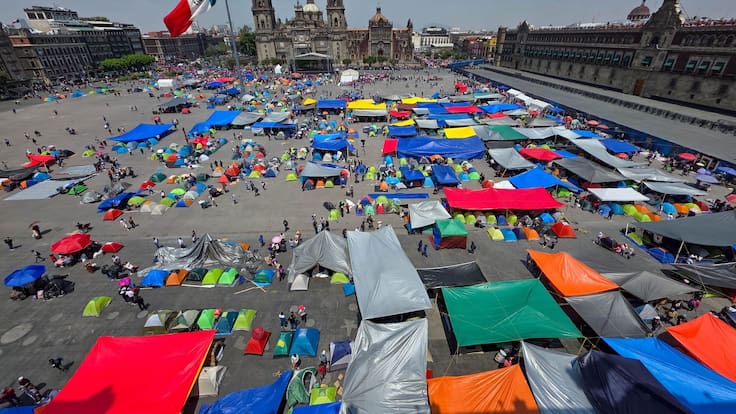 CNTE inicia paro de 72 horas en CDMX y advierte protestas en el Mundial
