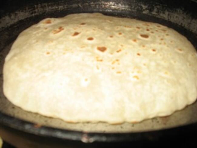 Tortillas de harina.'Para hacer hambre' con Inés Saavedra