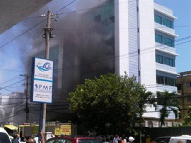 Se registra incendio en el Archivo General de Notarias