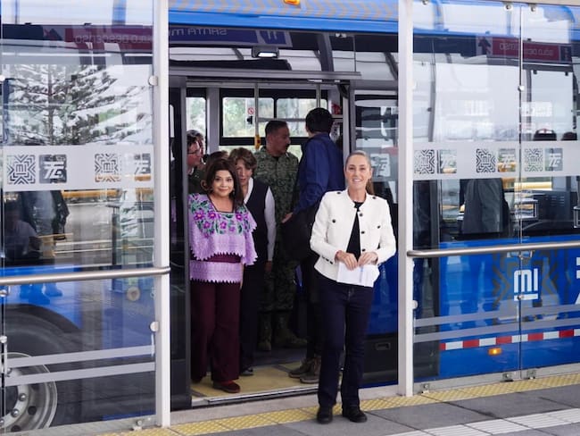 Sheinbaum anuncia fecha de inauguración del Trolebús Elevado Chalco-Santa Marta