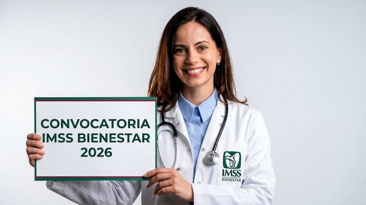 Convocatoria IMSS Bienestar 2026: abre registro para médicos con apoyos de hasta 19,200 pesos