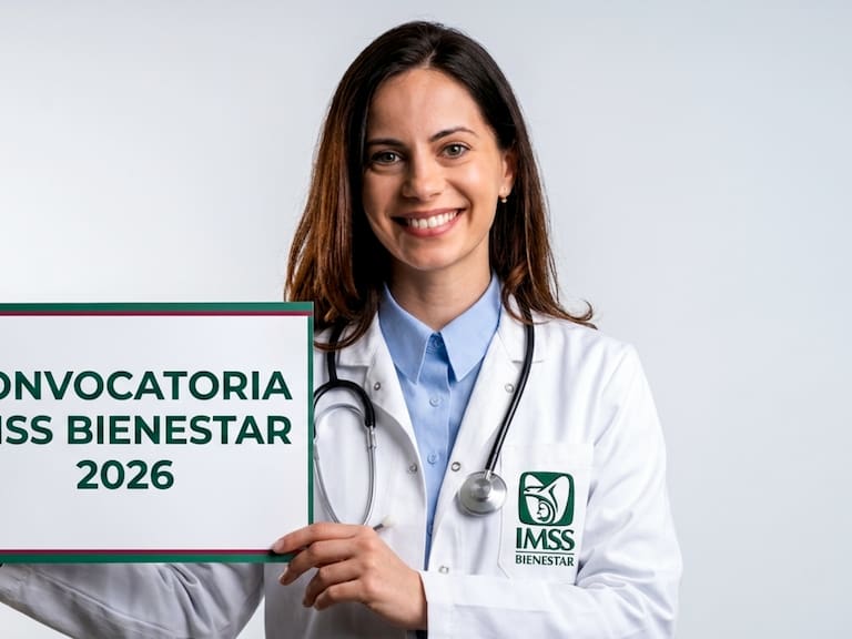 La Convocatoria IMSS Bienestar 2026 contempla perfiles de Medicina y Enfermería con apoyos económicos mensuales de hasta 19,200 pesos.