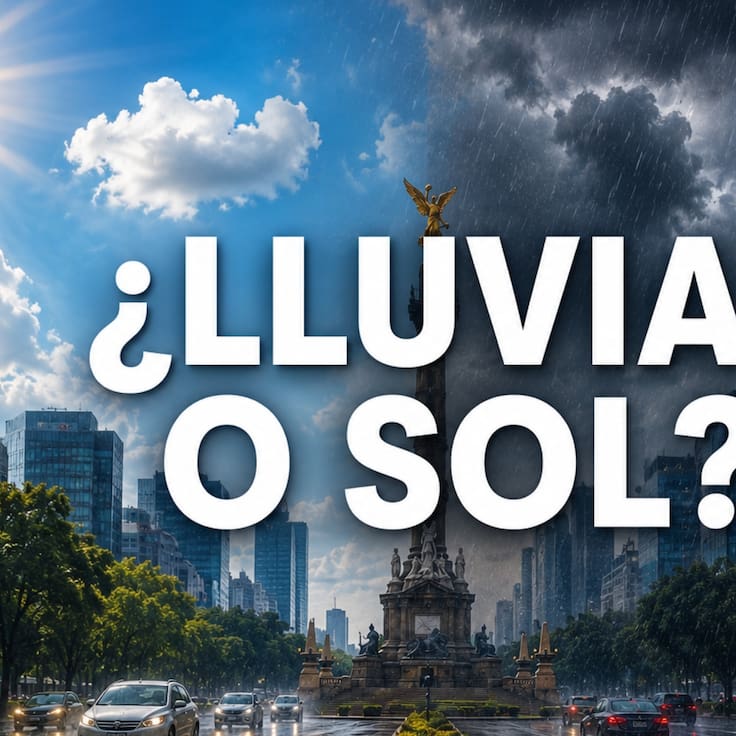 ¿Lluvia o sol? Este es el pronóstico del clima para CDMX y Edomex este miércoles