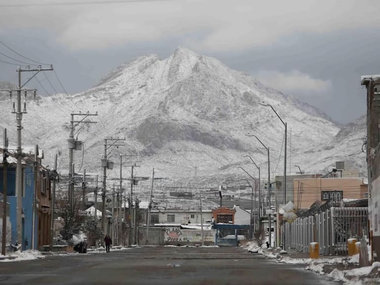 Tormenta invernal al norte de México