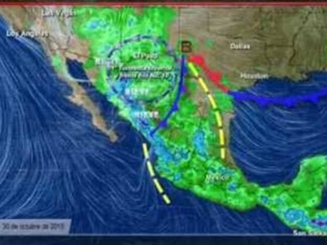 Pronóstico del tiempo del 30 de octubre