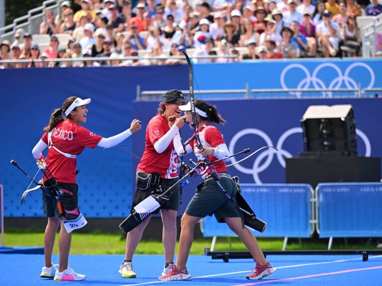 ¡Hay primera medalla de Bronce para México con el equipo femenil de Tiro con Arco!