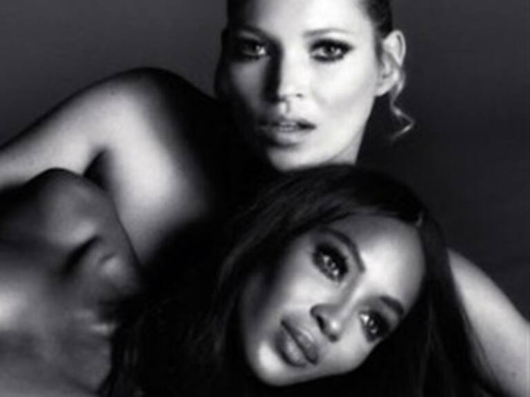 Posan Naomi Campbell y Kate Moss en revista para caballeros