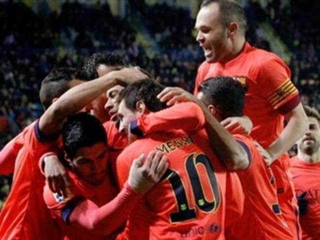 Gana Barcelona 3-1 a Villarreal y está en su segunda final seguida