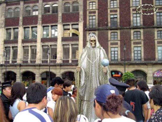 Protestan por destrucción de templos de Santa Muerte
