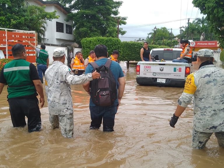 Estados de la República están bajo el agua