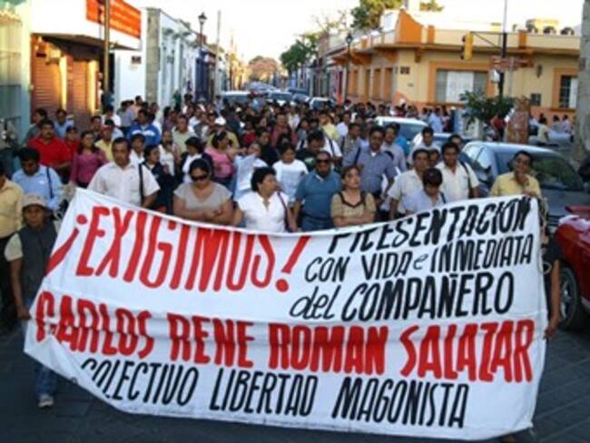 Inician ayuno por maestro desaparecido en Oaxaca