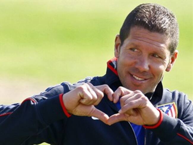 'Si el Atlético sigue creciendo, no me movería': Simeone