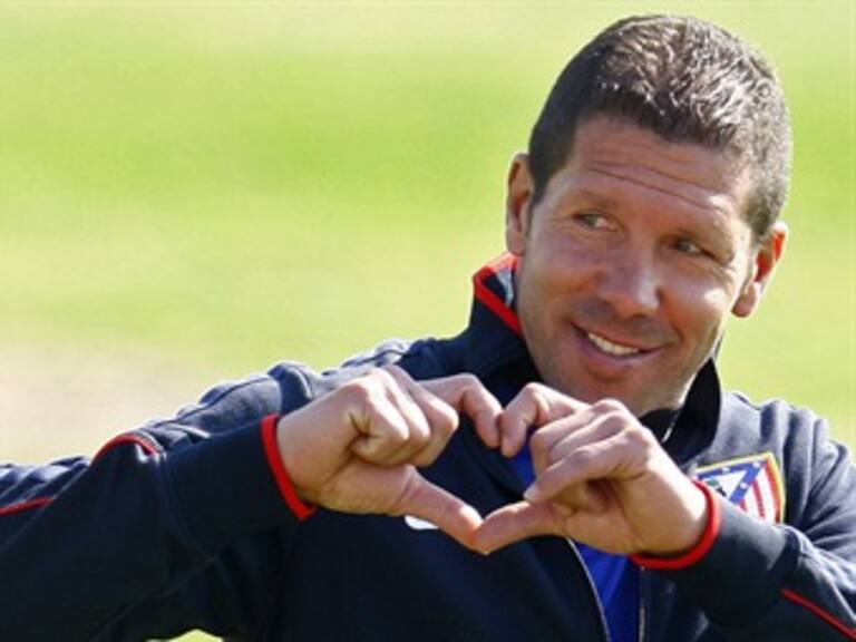 'Si el Atlético sigue creciendo, no me movería': Simeone