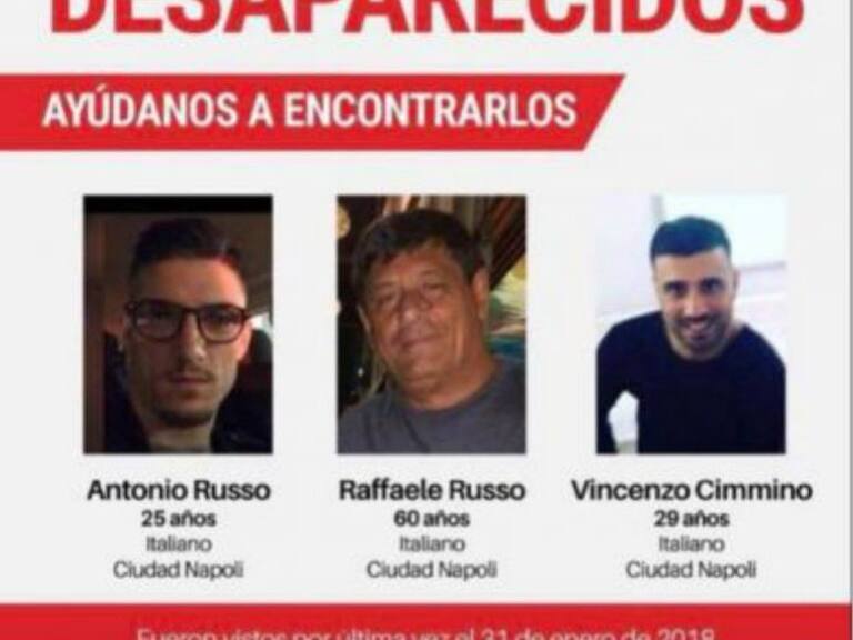La Fiscalía investiga la desaparición de tres italianos en Tecalitlán, Jalisco
