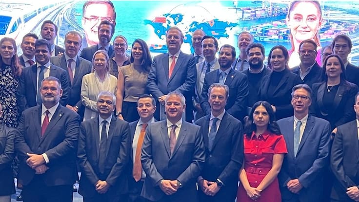 Optimismo en comercio global y revisión del T-MEC, plantea Marcelo Ebrard