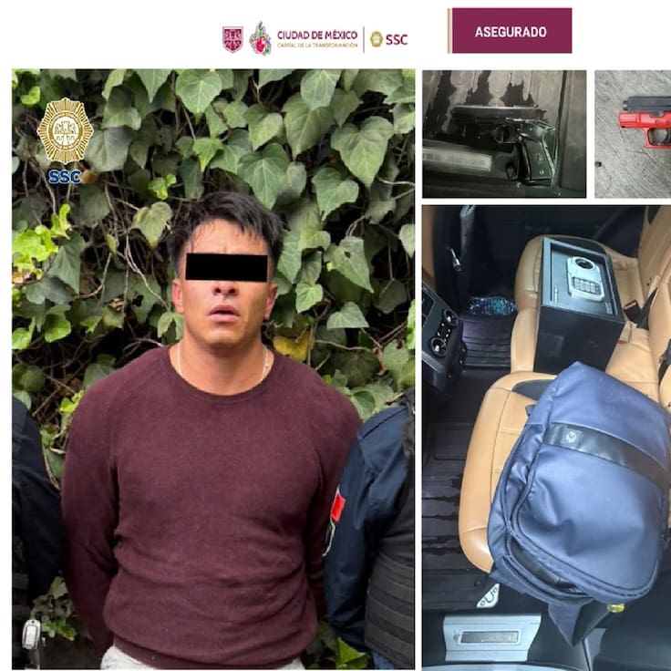 Policías frustran asalto a casa habitación en la alcaldía Miguel Hidalgo, hay un detenido