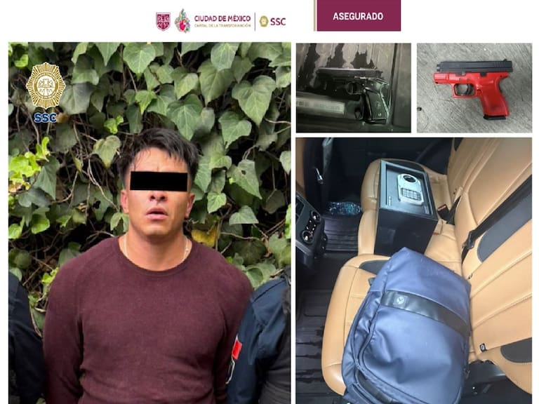 Un detenido y la recuperación de una caja de seguridad así como el aseguramiento de dos armas, son resultado de la pronta reacción de elementos de la SSC en la alcaldía Miguel Hidalgo.