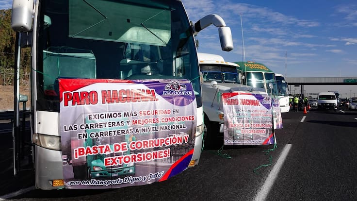 ¡No habrá bloqueos en carreteras! SEGOB frena paro de transportistas este miércoles tras acuerdo con AMOTAC