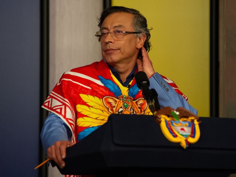Gustavo Petro llega a la UNAM este miércoles 2 de septiembre. Getty Images