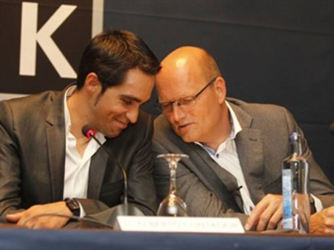 ‘Contador puede subir al podio en las tres grandes’: Riis