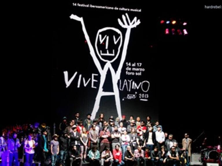 Muestran bandas en palomazo avances del Vive Latino 2013