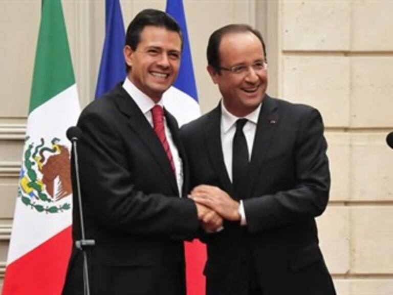 Considera Hollande un “logro” su visita a México