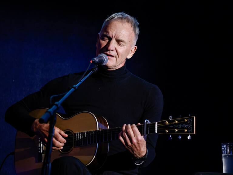 Sting, exvocalista de la banda británica “The Police”