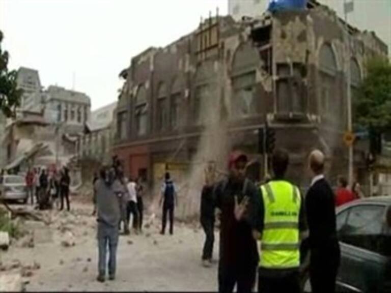 Descartan sobreviviente en inmueble de TV desplomado en Christchurch