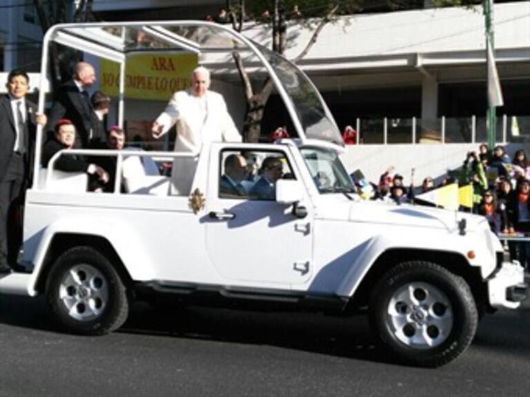 Las imágenes de la visita del Papa Francisco a la Ciudad de México