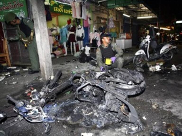 Detienen a un iraní tras explosiones de bombas en Bangkok