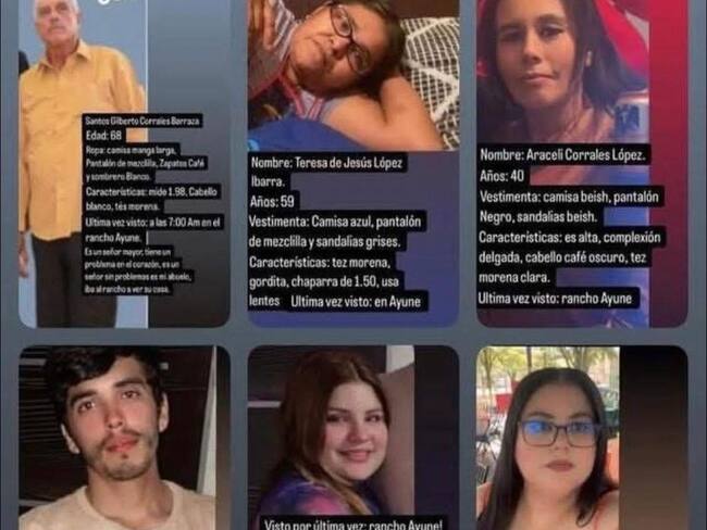 Rescatan a 5 integrantes de una familia privada de la libertad en Culiacán