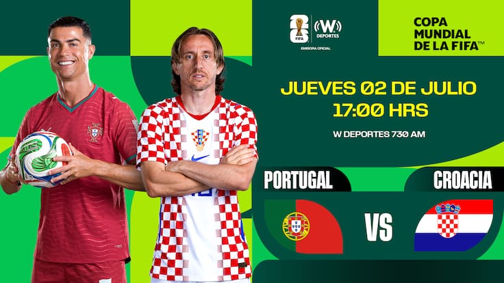 Portugal vs Croacia EN VIVO: alineaciones y dónde ver los dieciseisavos de final del Mundial 2026