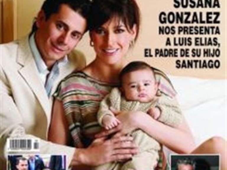 Aparece Susana González junto al padre de su hijo Santiago