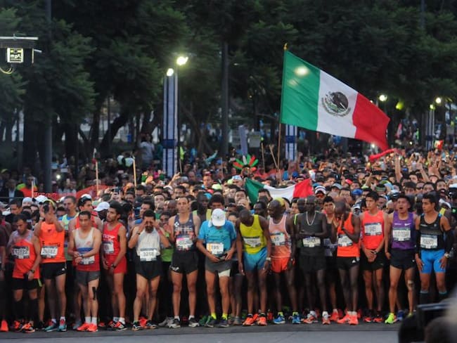 35 mil participantes en la edición 34 del Maratón de la CDMX