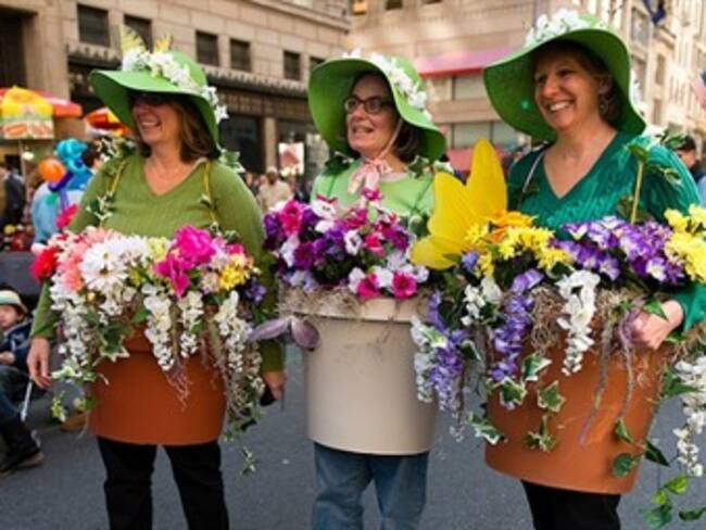 La gran manzana comienza su celebración de Pascua con 260 huevos
