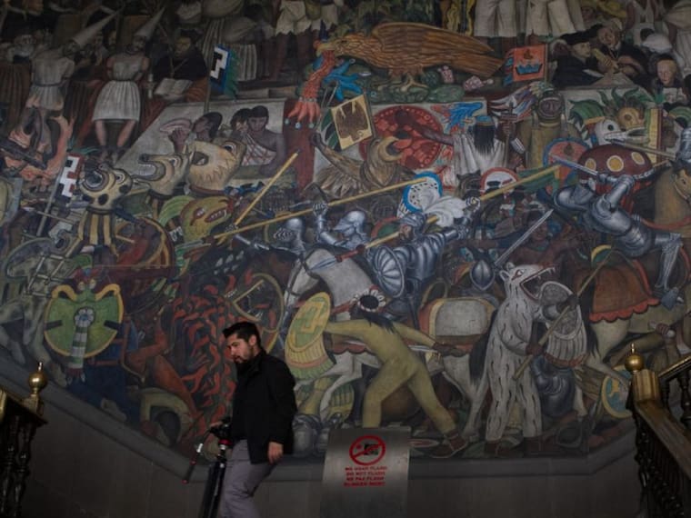 SOPITAS: Los murales estropeados de Diego Rivera