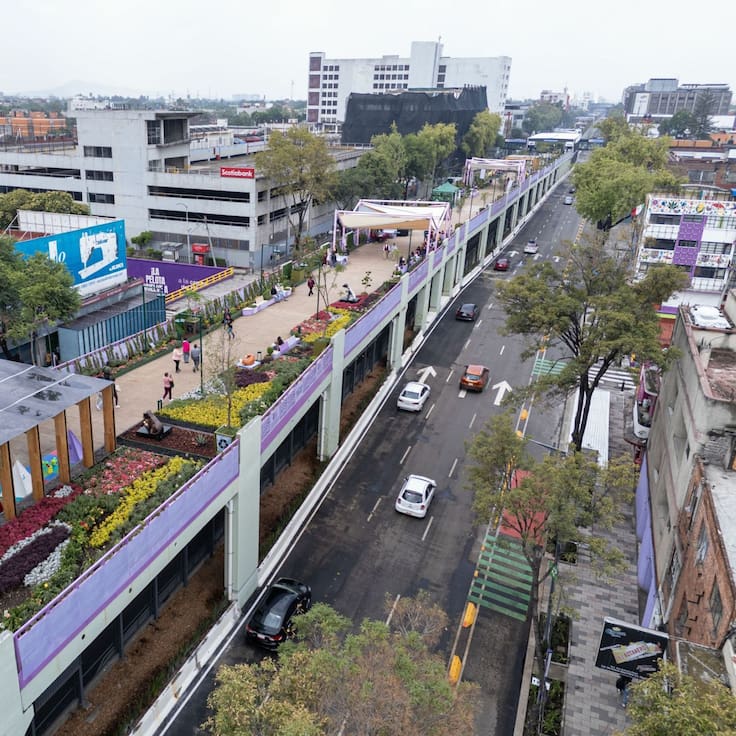 Calzada Elevada de Tlalpan causa polémica; Denuncian a Brugada por presuntas irregularidades